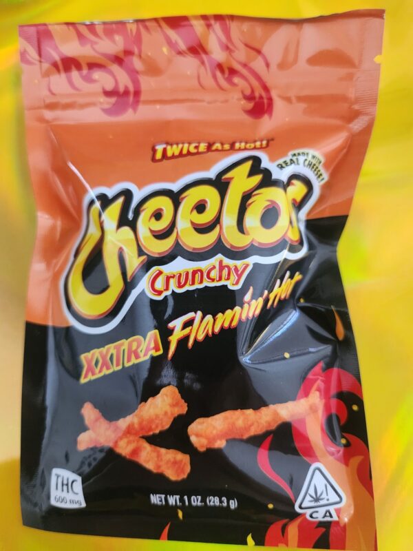 Cheetos Crunchy THC-Infused Cereal with 400mg of premium THC for a sweet and satisfying edible experience.