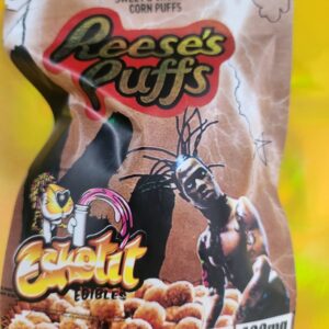 Reeses Puffs THC-Infused Cereal with 400mg of premium THC for a sweet and satisfying edible experience.