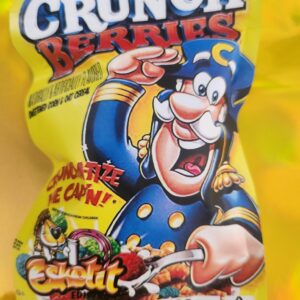 Crunch Berries THC-Infused Cereal with 400mg of premium THC for a sweet and satisfying edible experience.